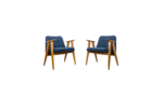 Pair of 366 armchairs by Józef Chierowski, Poland, 1960's