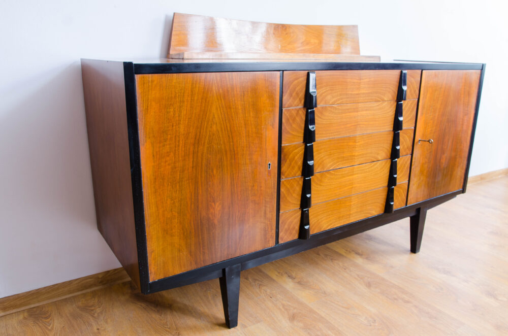 Sideboard by Rajmund Teofil Hałas, Poland, 1960’s