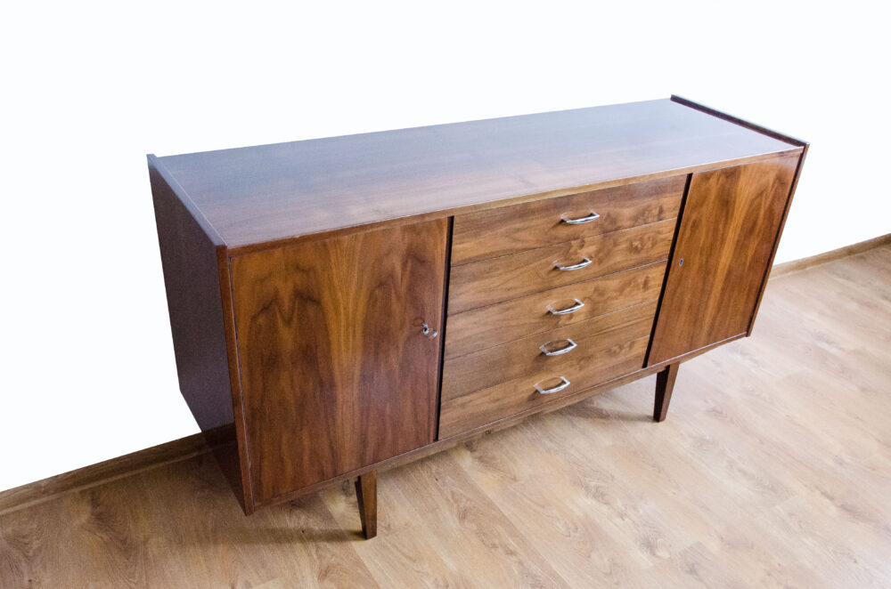 Mid-century credenza by Trzcianeckie Fabryki Mebli, Poland, 1960’s