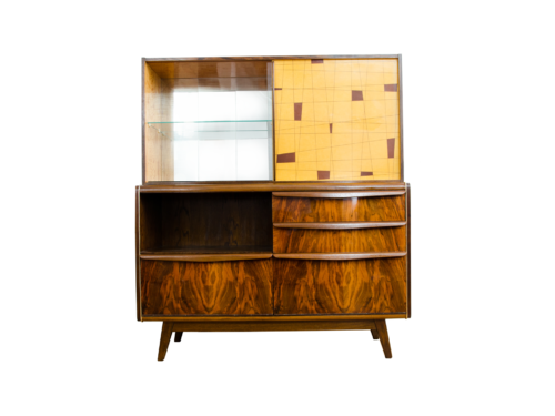 Bar cabinet U-300 by Bohdan Landsman for Jitona, Czechoslovakia, 1960's