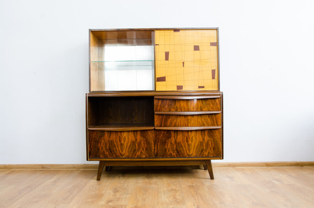 Bar cabinet U-300 by Bohdan Landsman for Jitona, Czechoslovakia, 1960's