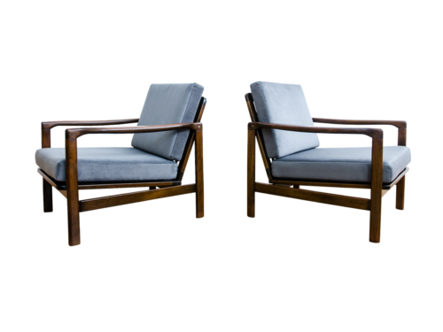 Pair of Armchairs B-7522 by Zenon Bączyk, Poland, 1960’s