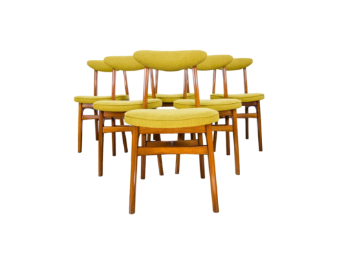 Set of 6 chairs Type 200-190 by Rajmund Teofil Hałas, Poland, 1960's