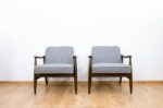 Pair of GFM-87 armchairs by Juliusz Kędziorek, GFM, Poland, 1960’s