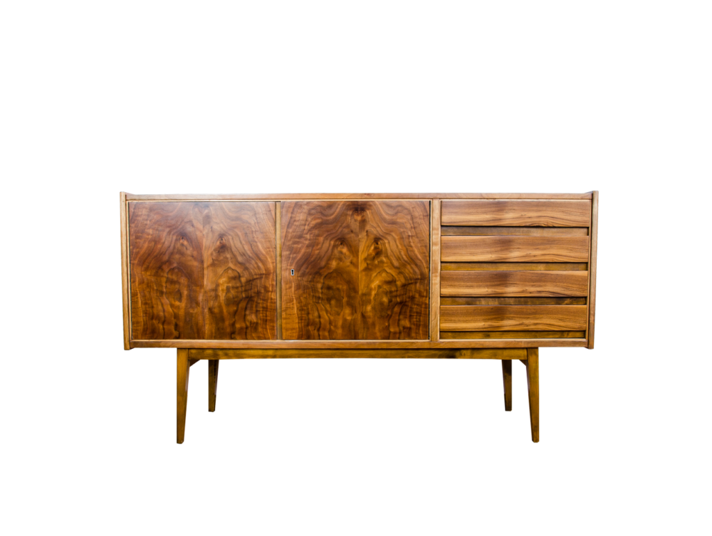 Sideboard by S. Albracht, Bydgoskie Fabryki Mebli, Poland, 1960’s