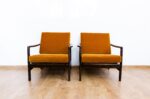 Pair of armchairs B-7522 by Zenon Bączyk, Poland, 1960's