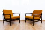 Pair of armchairs B-7522 by Zenon Bączyk, Poland, 1960's