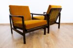 Pair of armchairs B-7522 by Zenon Bączyk, Poland, 1960's