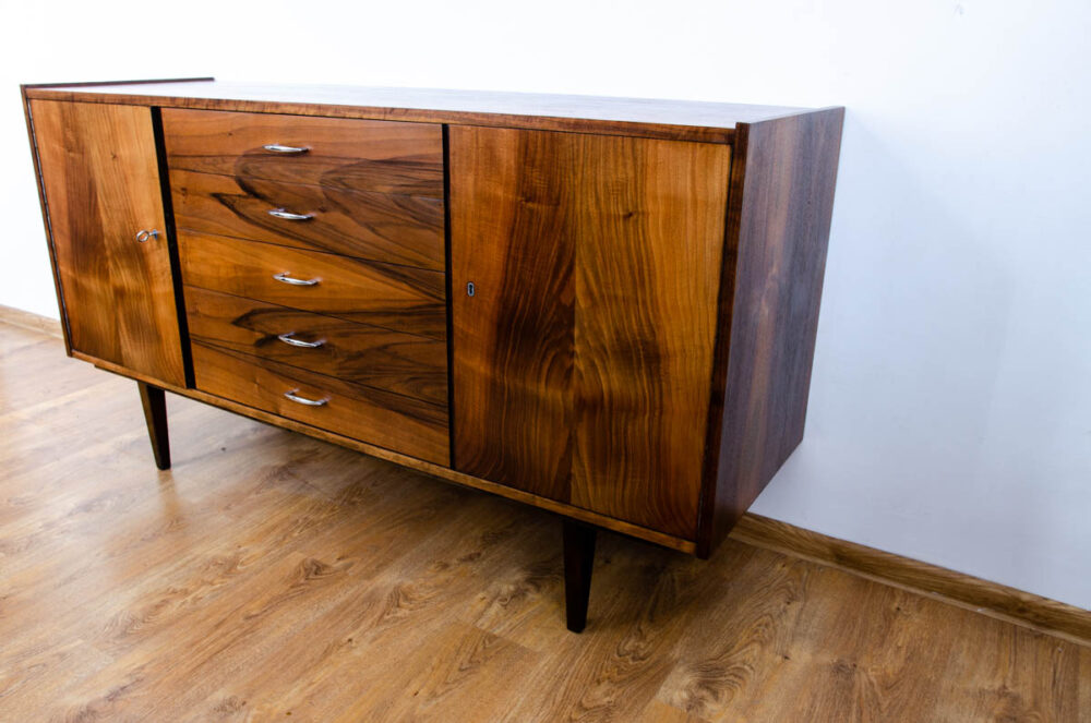 Mid-century credenza by Trzcianeckie Fabryki Mebli, Poland, 1960’s