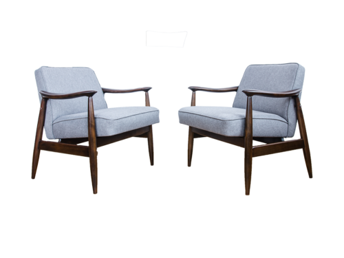 Pair of GFM-87 Armchairs by Juliusz Kędziorek, GFM, Poland, 1960’s