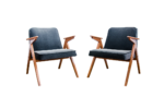 Pair of armchairs Type 300-177 “Bunny”, Poland, 1970's