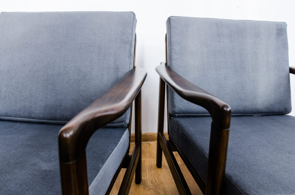 Pair of Armchairs B-7522 by Zenon Bączyk, Poland, 1960’s