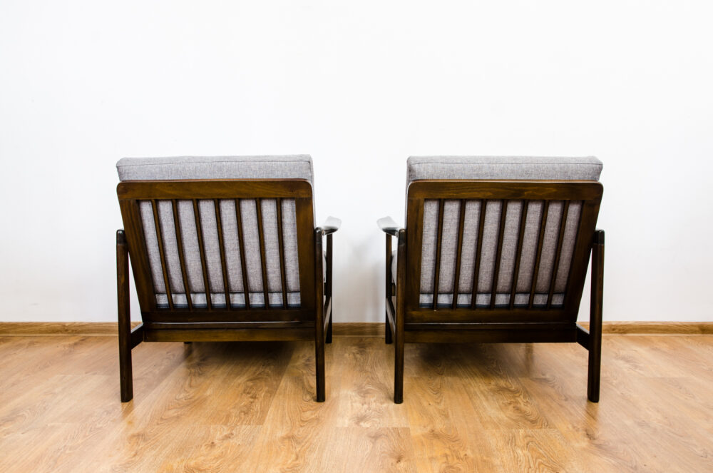 Pair of Armchairs B-7522 by Zenon Bączyk, Poland, 1960’s