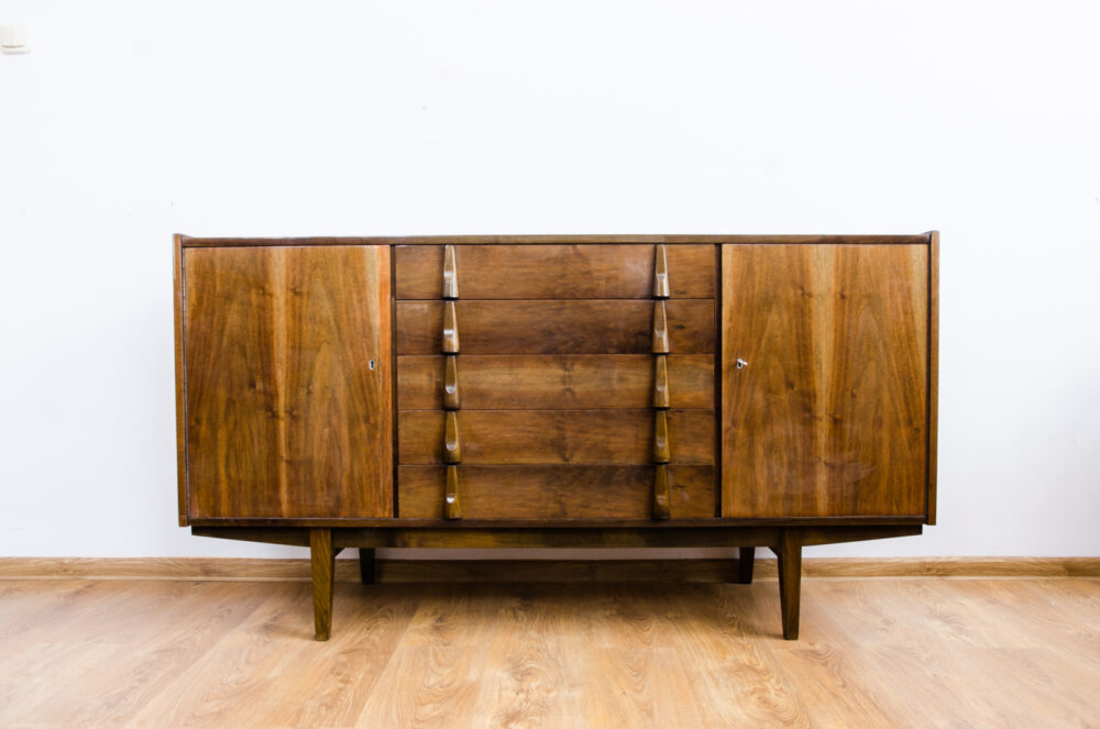 Sideboard by Rajmund Teofil Hałas, Poland, 1960’s