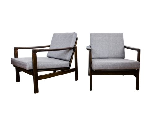 Pair of Armchairs B-7522 by Zenon Bączyk, Poland, 1960’s