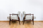 Pair of GFM-87 armchairs by Juliusz Kędziorek, GFM, Poland, 1960’s