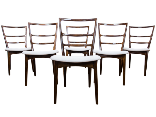 Set of 6 dining chairs by Marian Grabiński, 1960's