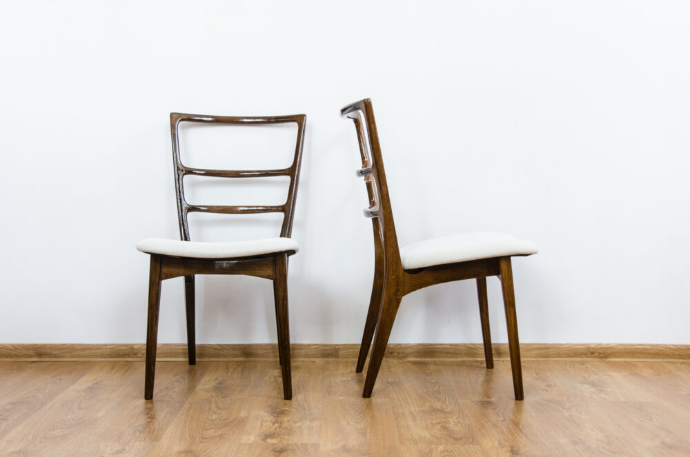 Set of 6 dining chairs by Marian Grabiński, 1960's