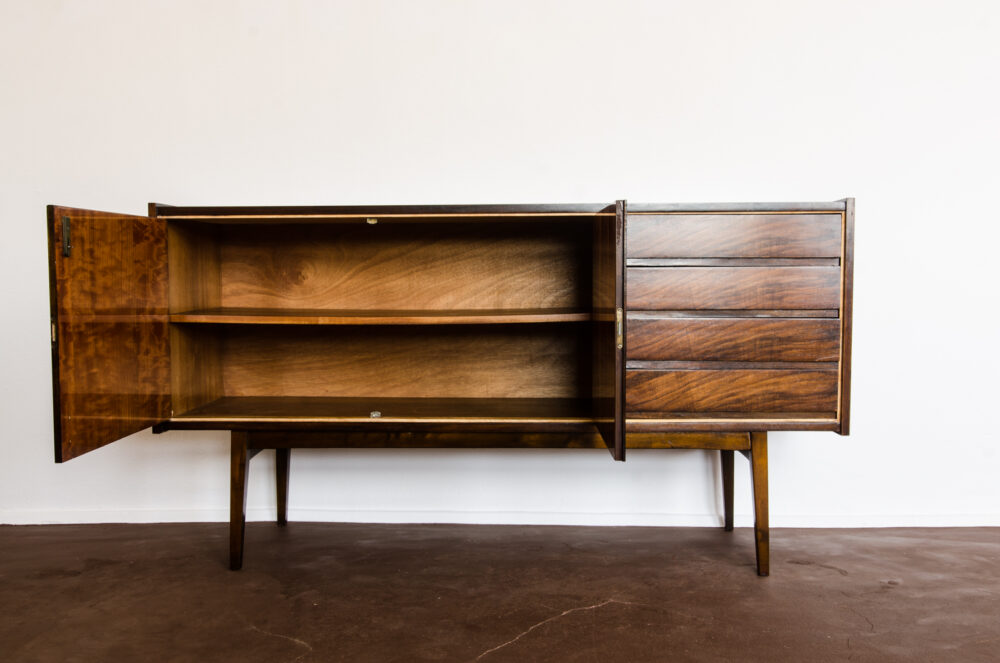 Sideboard by S. Albracht, Bydgoskie Fabryki Mebli, Poland, 1960’s