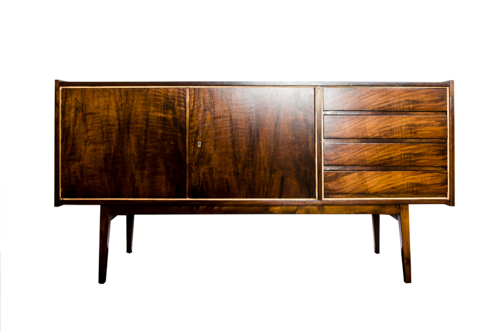 Sideboard by S. Albracht, Bydgoskie Fabryki Mebli, Poland, 1960’s