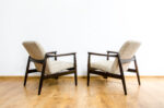 Pair of GFM-64 armchairs by Edmund Homa, GFM, Poland, 1960’s