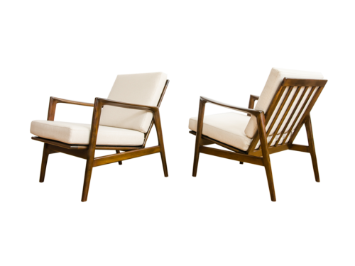 Pair of armchairs, Type 300-139, Swarzędzkie Fabryki Mebli, Poland, 1960’s