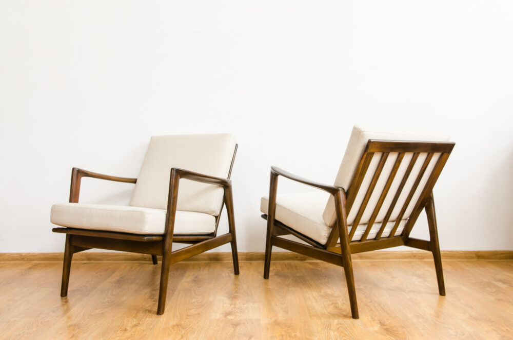 Pair of armchairs, Type 300-139, Swarzędzkie Fabryki Mebli, Poland, 1960’s