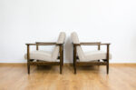 Pair of armchairs GFM-142 by Edmund Homa, GFM, Poland, 1960’s