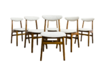 Set of 6 dining chairs, Type 200-190 by R. T. Hałas, Poland, 1960’s