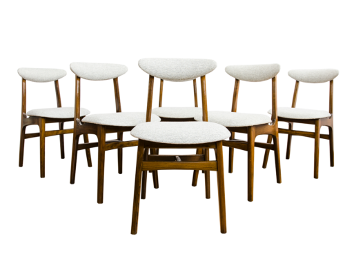 Set of 6 dining chairs, Type 200-190 by R. T. Hałas, Poland, 1960’s