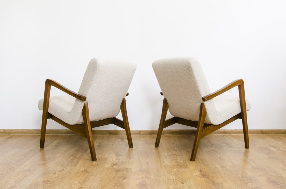 Pair of armchairs Type 300-138 from Bystrzyckie Fabryki Mebli, 1960's