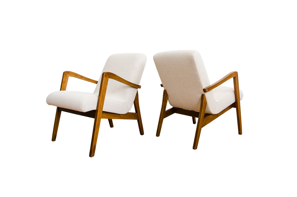 Pair of armchairs Type 300-138 from Bystrzyckie Fabryki Mebli, 1960's