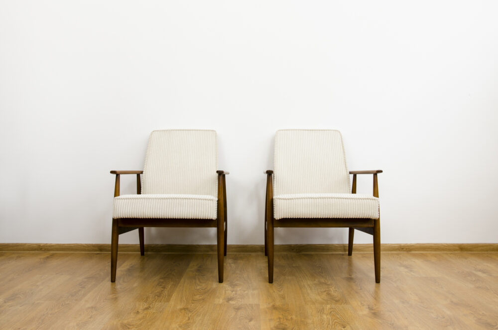 Pair of armchairs, Type 300-190 By H. Lis, Poland, 1970’s