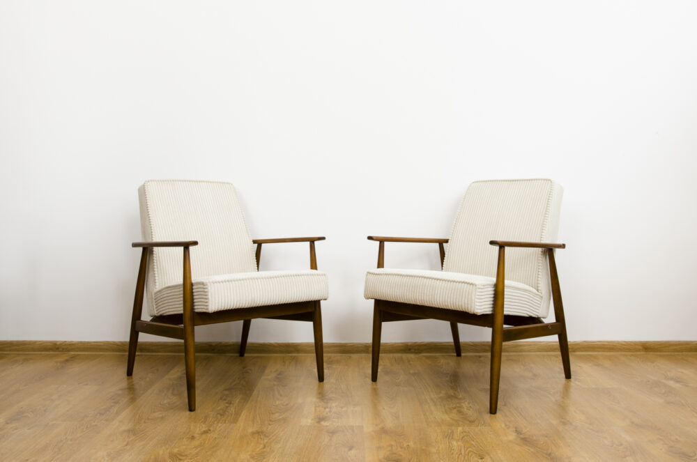 Pair of armchairs, Type 300-190 By H. Lis, Poland, 1970’s