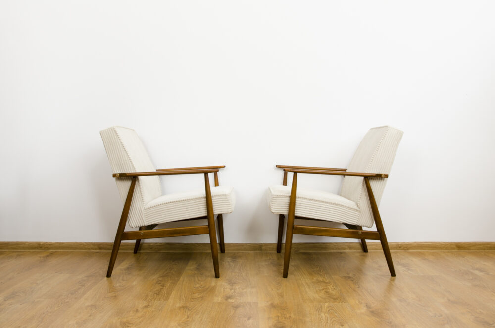 Pair of armchairs, Type 300-190 By H. Lis, Poland, 1970’s