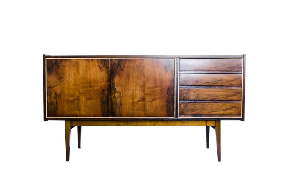 Sideboard by S. Albracht, Bydgoskie Fabryki Mebli, Poland, 1960's