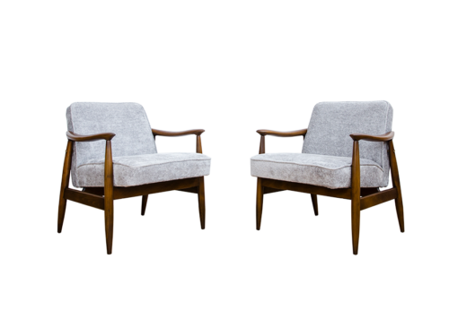 Pair of GFM-87 armchairs by Juliusz Kędziorek, GFM, Poland, 1960’s