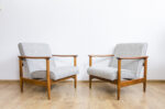 Pair of armchairs GFM-142 By Edmund Homa, GFM, Poland, 1960’S