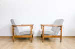 Pair of armchairs GFM-142 By Edmund Homa, GFM, Poland, 1960’S