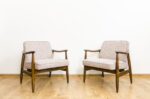 Pair of GFM-87 armchairs by Juliusz Kędziorek, GFM, Poland, 1960’s