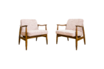 Pair of GFM-87 armchairs by Juliusz Kędziorek, GFM, Poland, 1960’s