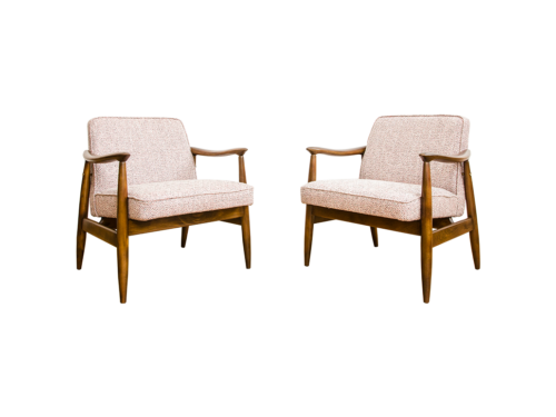 Pair of GFM-87 armchairs by Juliusz Kędziorek, GFM, Poland, 1960’s