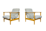 Pair of armchairs GFM-142 By Edmund Homa, GFM, Poland, 1960’s