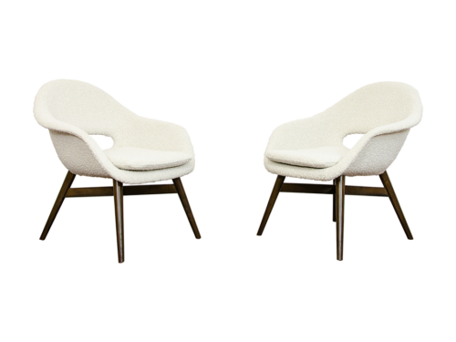 Pair of armchairs by Miroslav Navratil