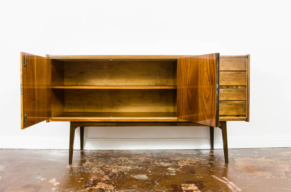 Sideboard by S. Albracht, Bydgoskie Fabryki Mebli, Poland, 1960’s