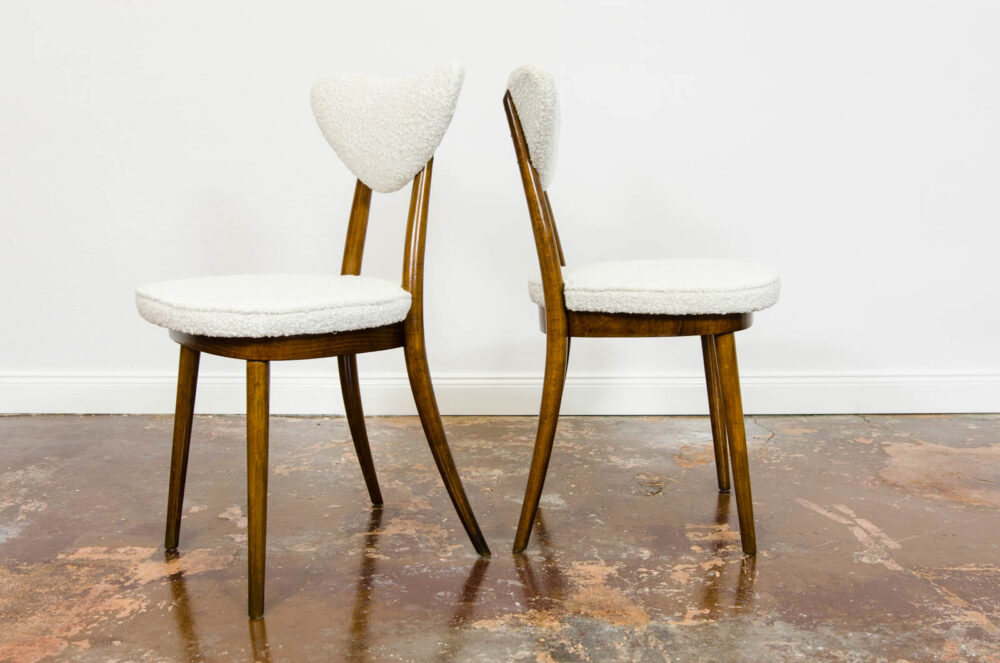 Set of 8 chairs No 124 by H & J Kurmanowicz, Poland, 1950’s