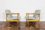 Pair of armchairs GFM-142 By Edmund Homa, GFM, Poland, 1960’s