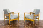 Pair of armchairs GFM-142 By Edmund Homa, GFM, Poland, 1960’s