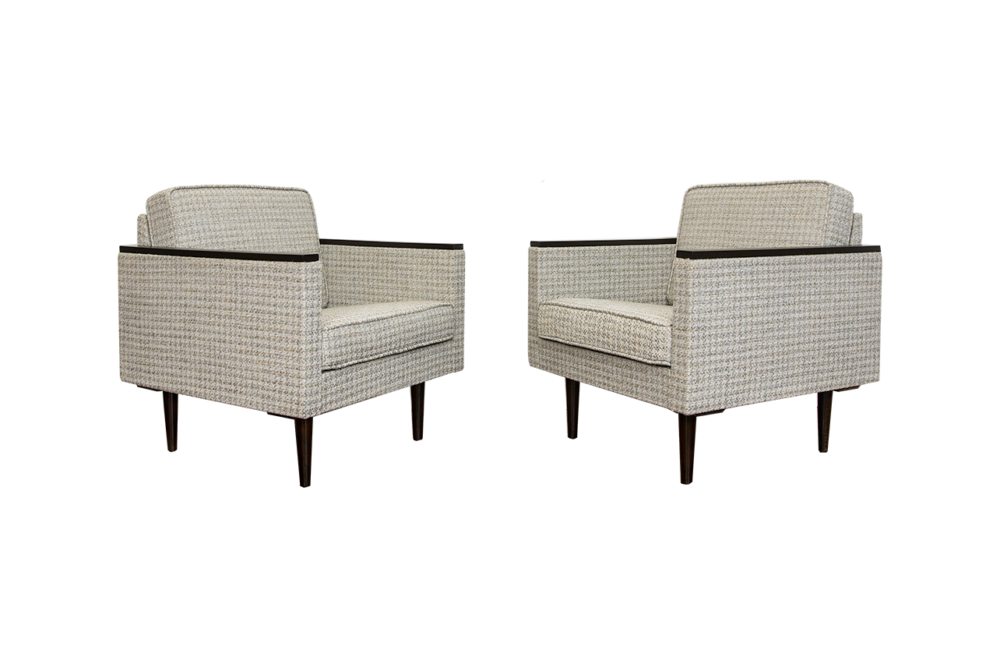 Pair of Nowe-B armchairs, Nowińskie Fabryki Mebli, Poland, 1970's