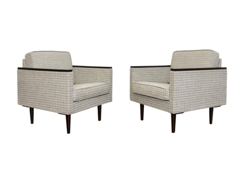 Pair of Nowe-B armchairs, Nowińskie Fabryki Mebli, Poland, 1970's